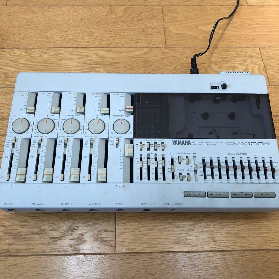 YAMAHA ヤマハ CMX100Ⅱ カセットMTR ハードケース・コード付き - 配信 